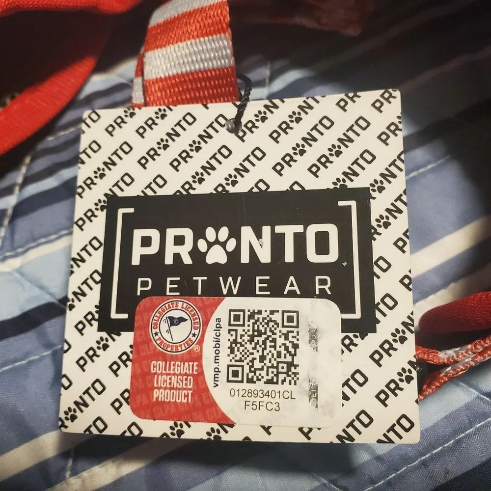 NEW Pronto Pet Sz M Ohio State Reversible Dog Harness
